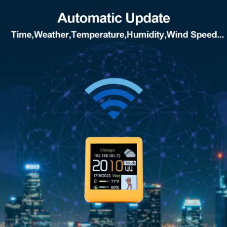 Urbantica® Mini Smart Weather Clock