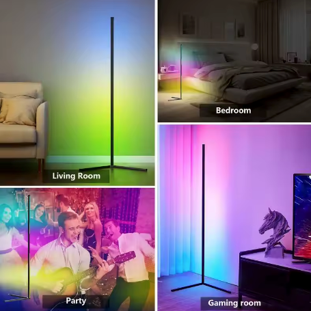 Urbantica® Modern Stand Floor Lamp with Music Sync