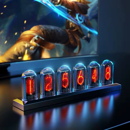 Urbantica® Desktop Tube Clock Night Light