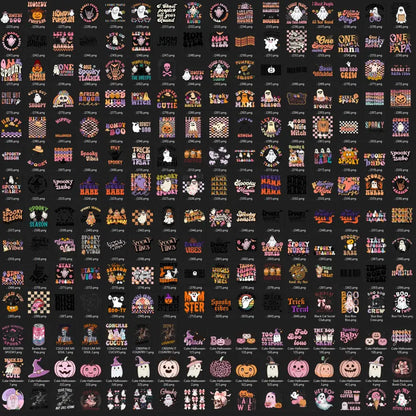 500+ Halloween Mega Bundle PNG
